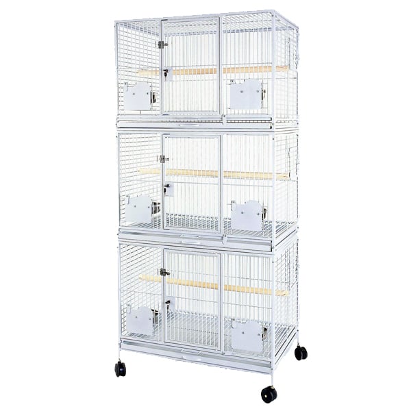 STRONG Birdcage Birdcage Myra, 3 floors, silvertone white